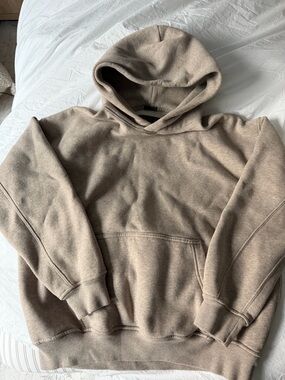 Abercrombie Beige Pullover Hoodie